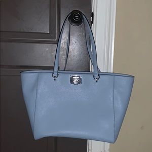 Michael Kors blue purse